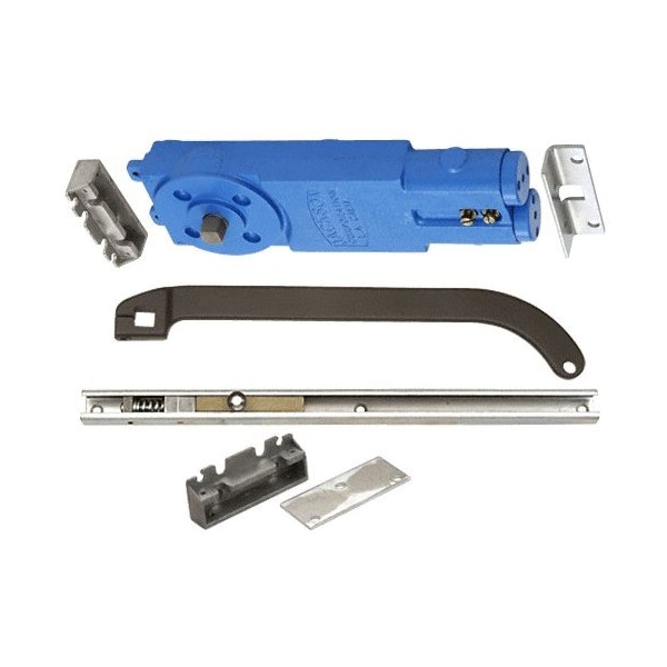 Jackson Adjustable Spring Power Multi Size 105DegNo Hold Open Overhead Concealed Closer W/ S Offset Slide 21201S31317 - main